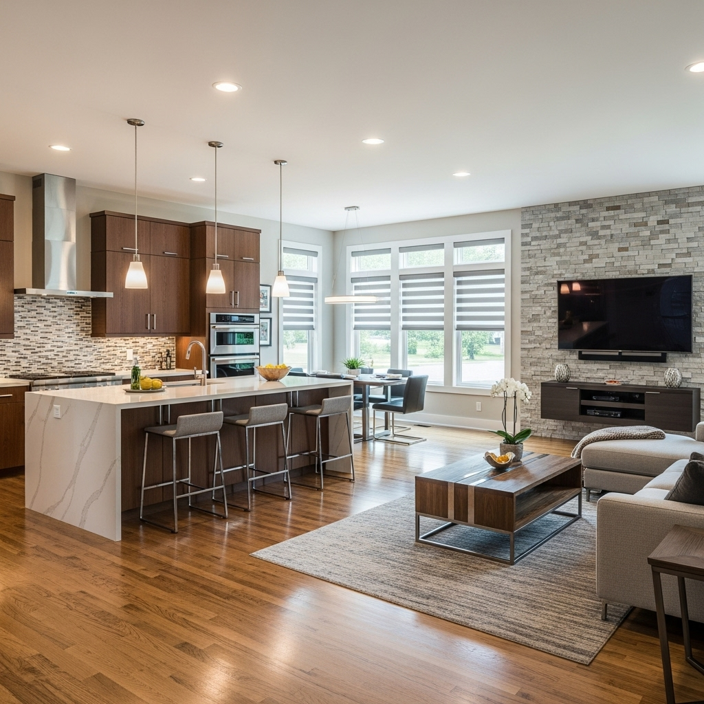 Durable remodeling results that add lasting value to Oakley homes.