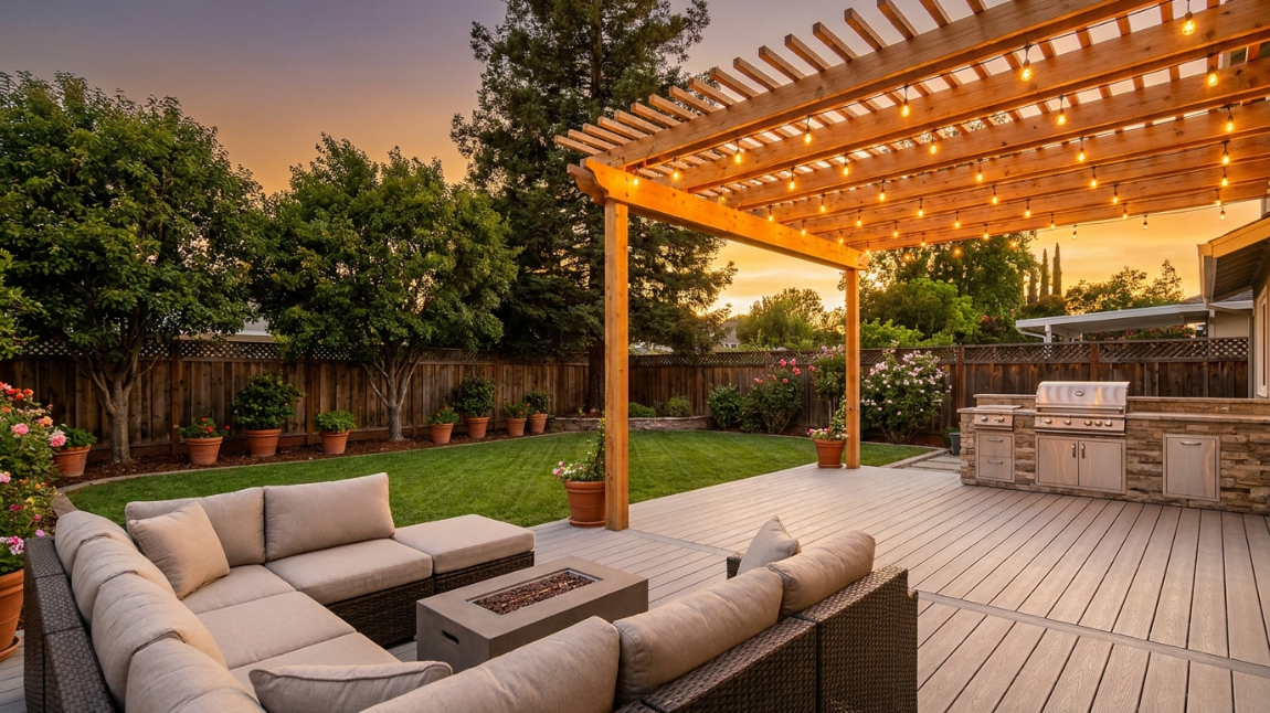 Bay Area homeowners full home remodel vs moving why backyard deck transformation